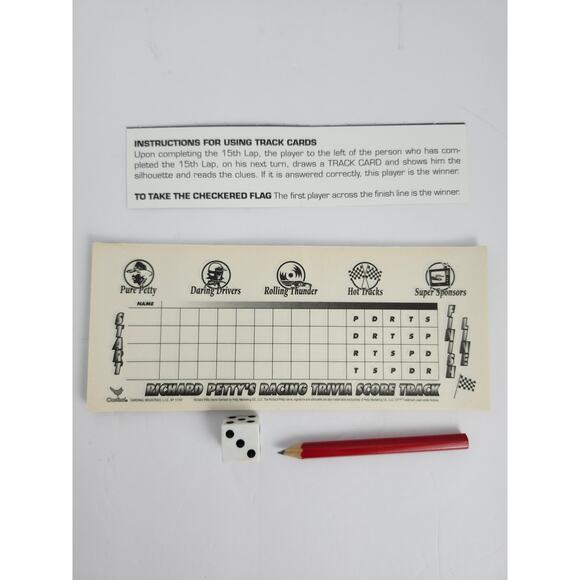 Richard Petty Racing Trivia Game 1,000 Questions #43 NASCAR Stock Car - Picture 7 of 13
